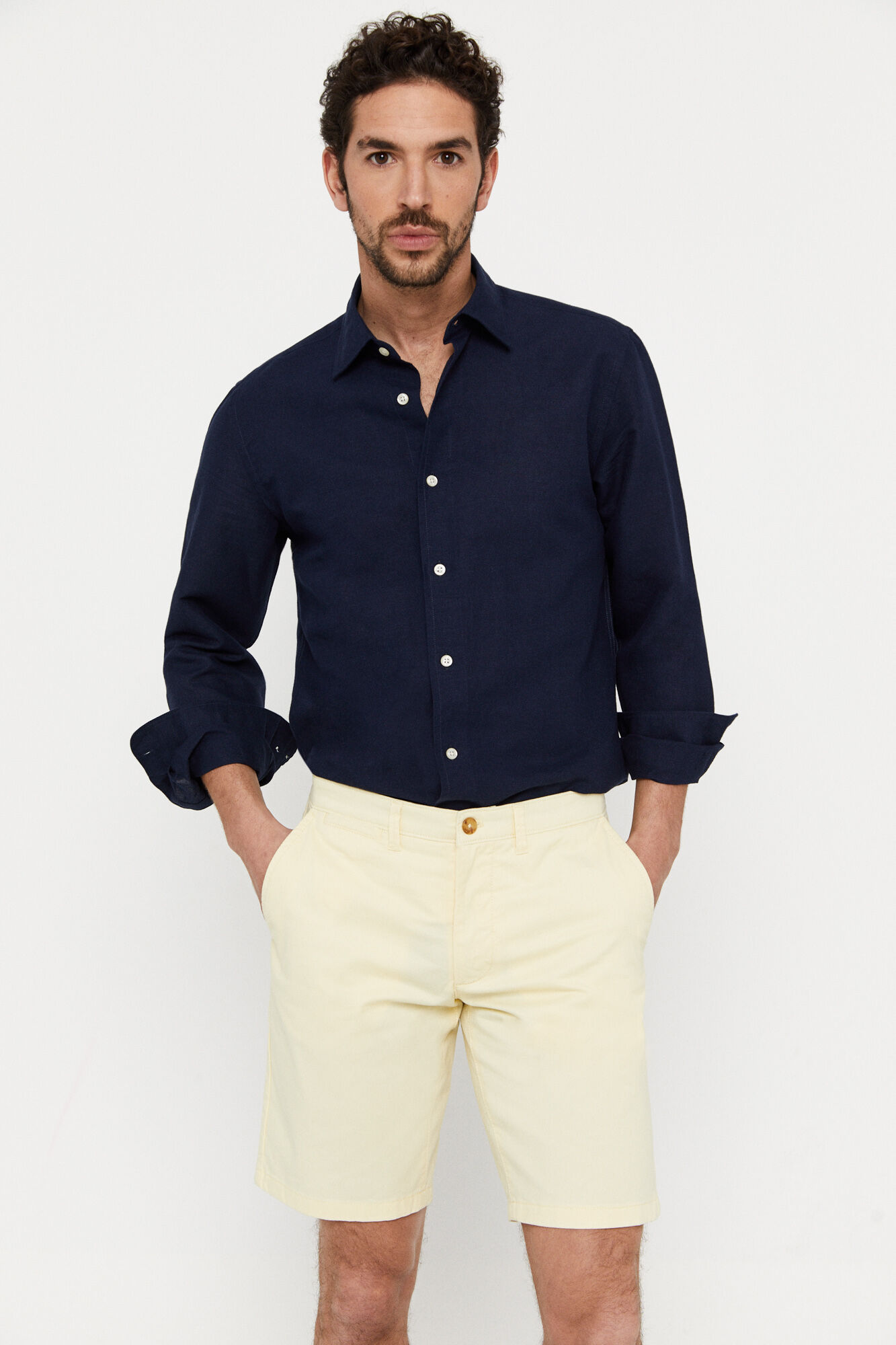 Bermuda chino b sica Bermudas de hombre Cortefiel