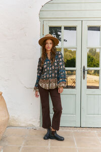 Jaase Blusa Nadia com estampado Nomade