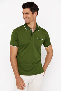 Cortefiel Coolmax fresh® polo shirt Green