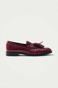 Alohas Mocassins de couro Marietta Onix