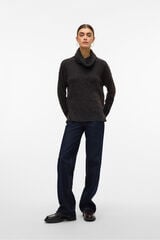 Vero Moda Camisola de malha Castanho