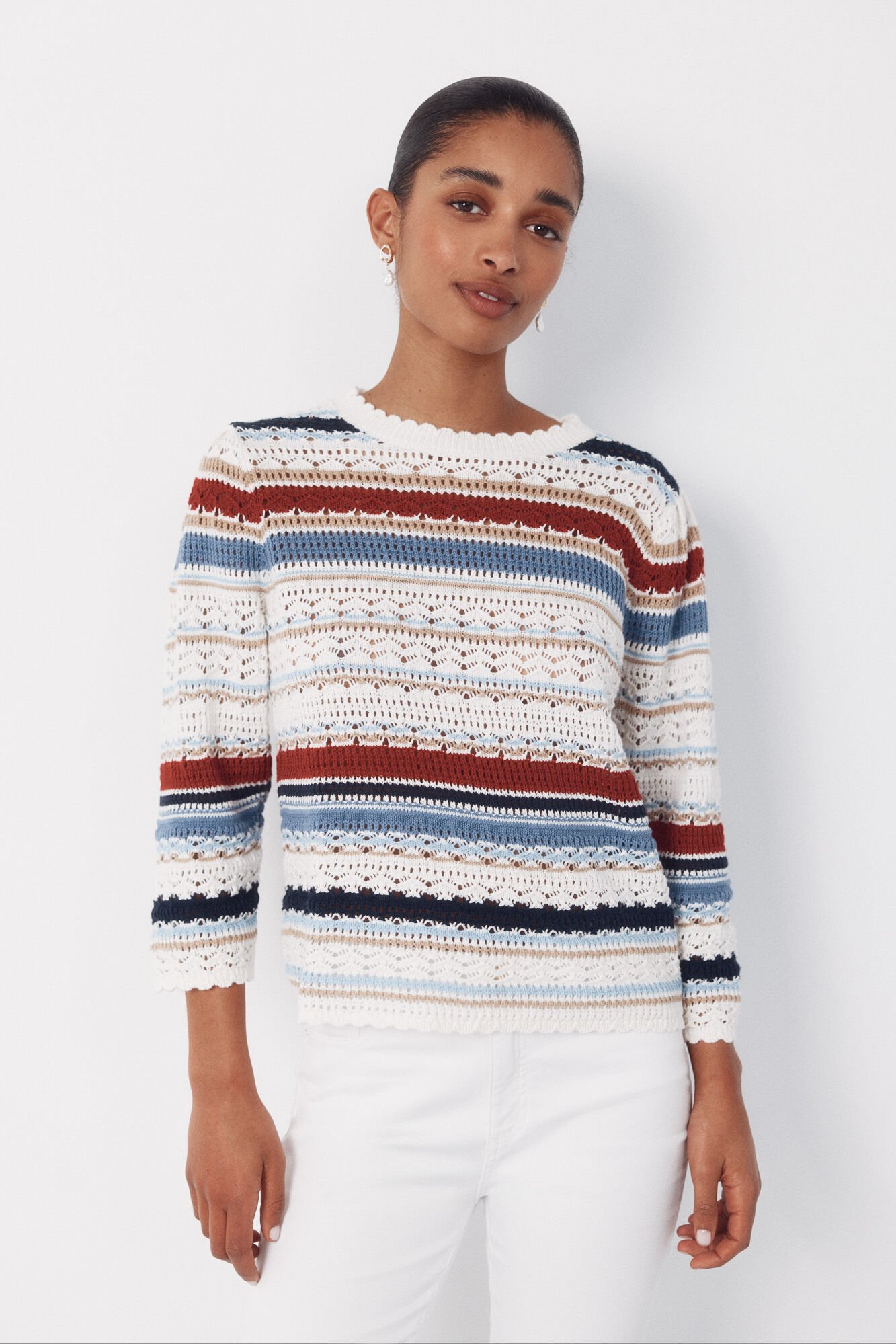 Cortefiel Multicoloured striped jumper