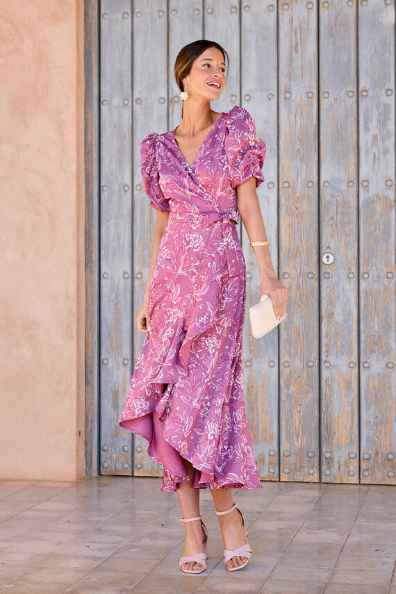Vestido escote Violetta