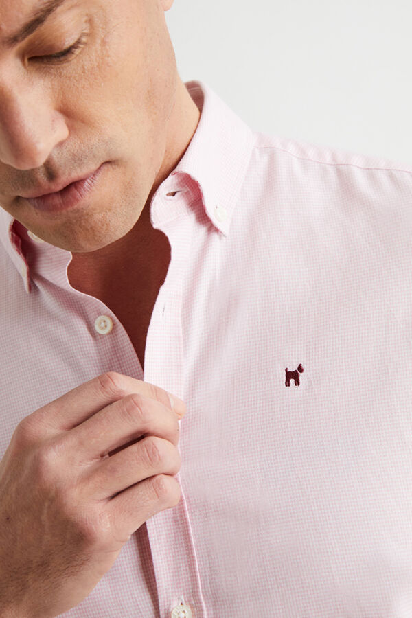 Williot Mini camisa pied-de-poule Subiu