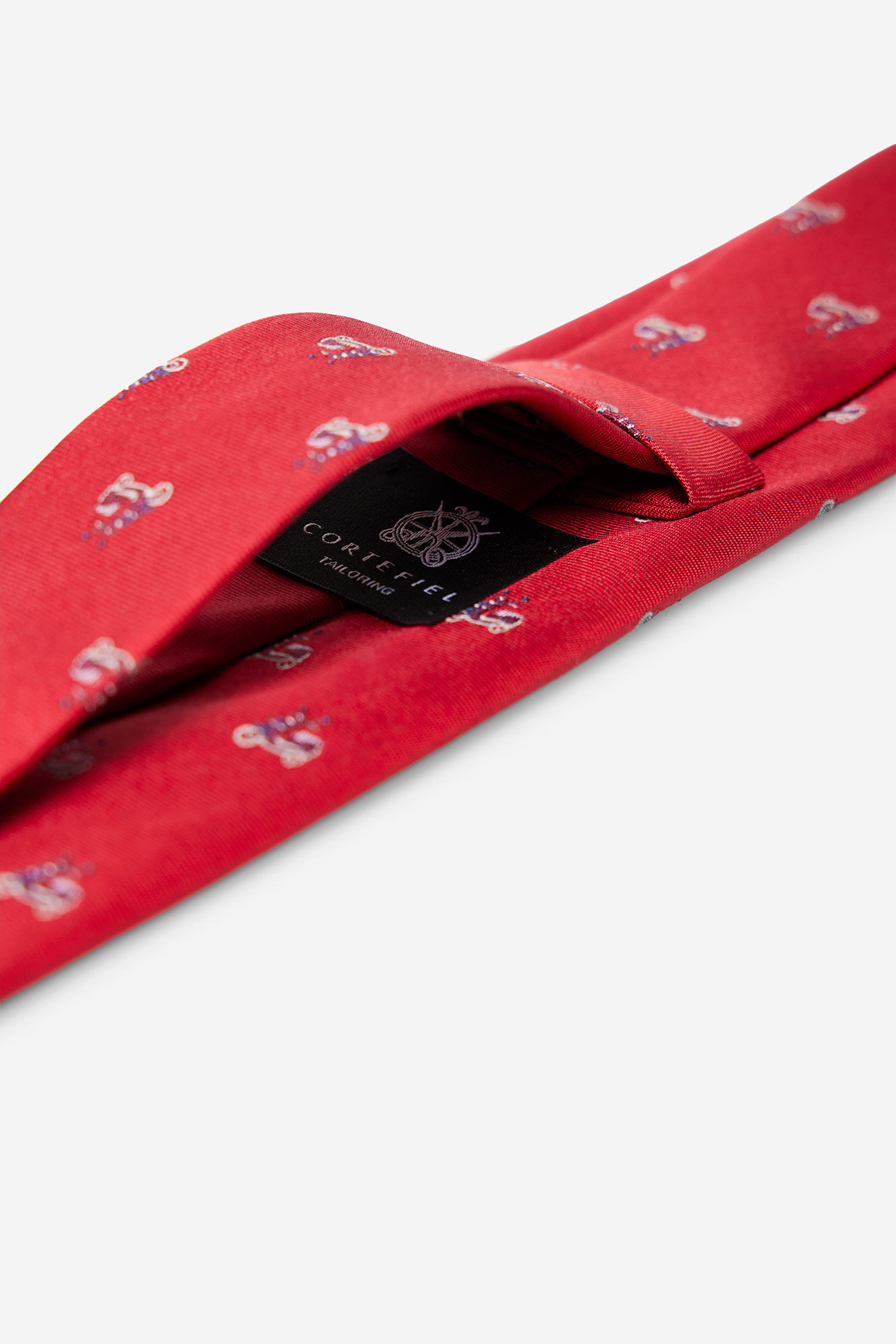 Cortefiel Gravata seda natural