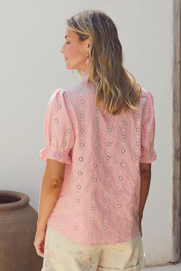 Pol&iacute;n Et Moi Blusa com estampado floral Naira Subiu