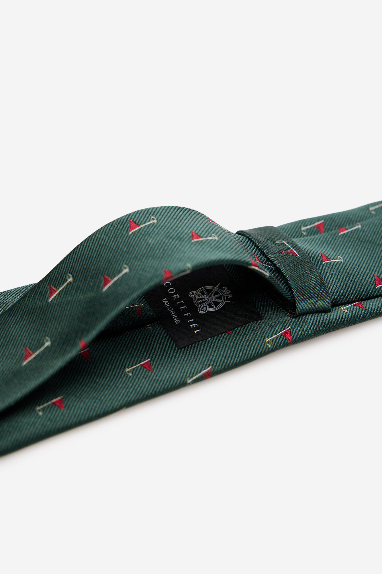 Cortefiel Natural silk tie