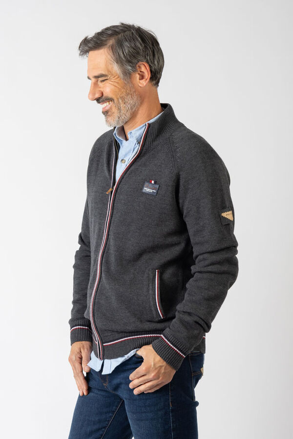 Privata Casaco de malha Cinzento