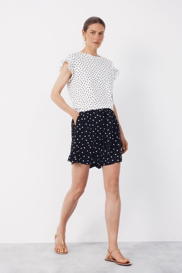 Cortefiel Fluid Bermuda shorts Multicolour