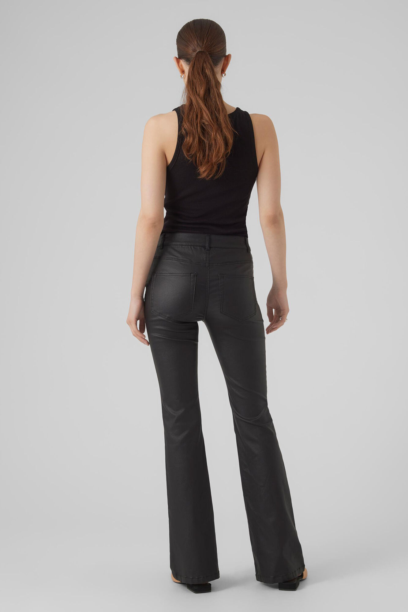 Pantalón top encerado cortefiel