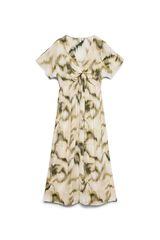 Vero Moda Vestido comprido de manga curta Verde