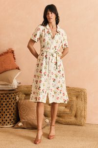 Pol&iacute;n Et Moi Vestido midi Cintia