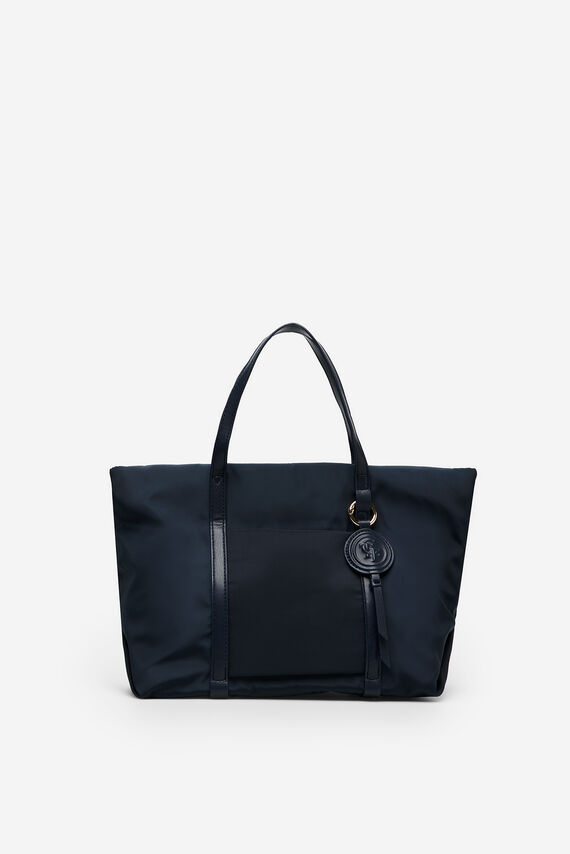 Shopper nylon logo pq