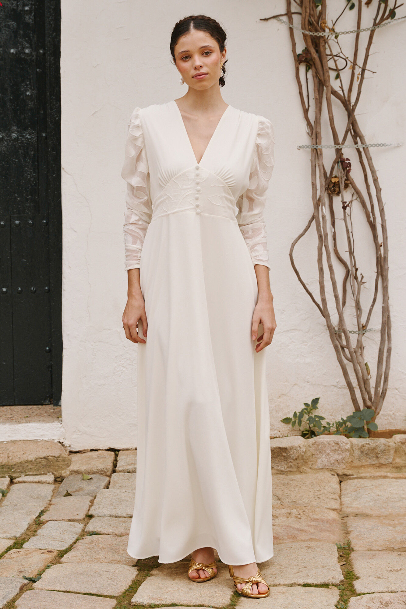 Vestidos blancos cortefiel sale
