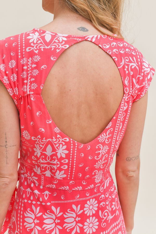 Jaase Vestido comprido Remy Vermelho
