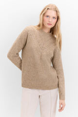 Cortefiel Soft feel jumper Camel