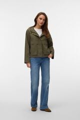 Vero Moda Parka curta com capuz Verde