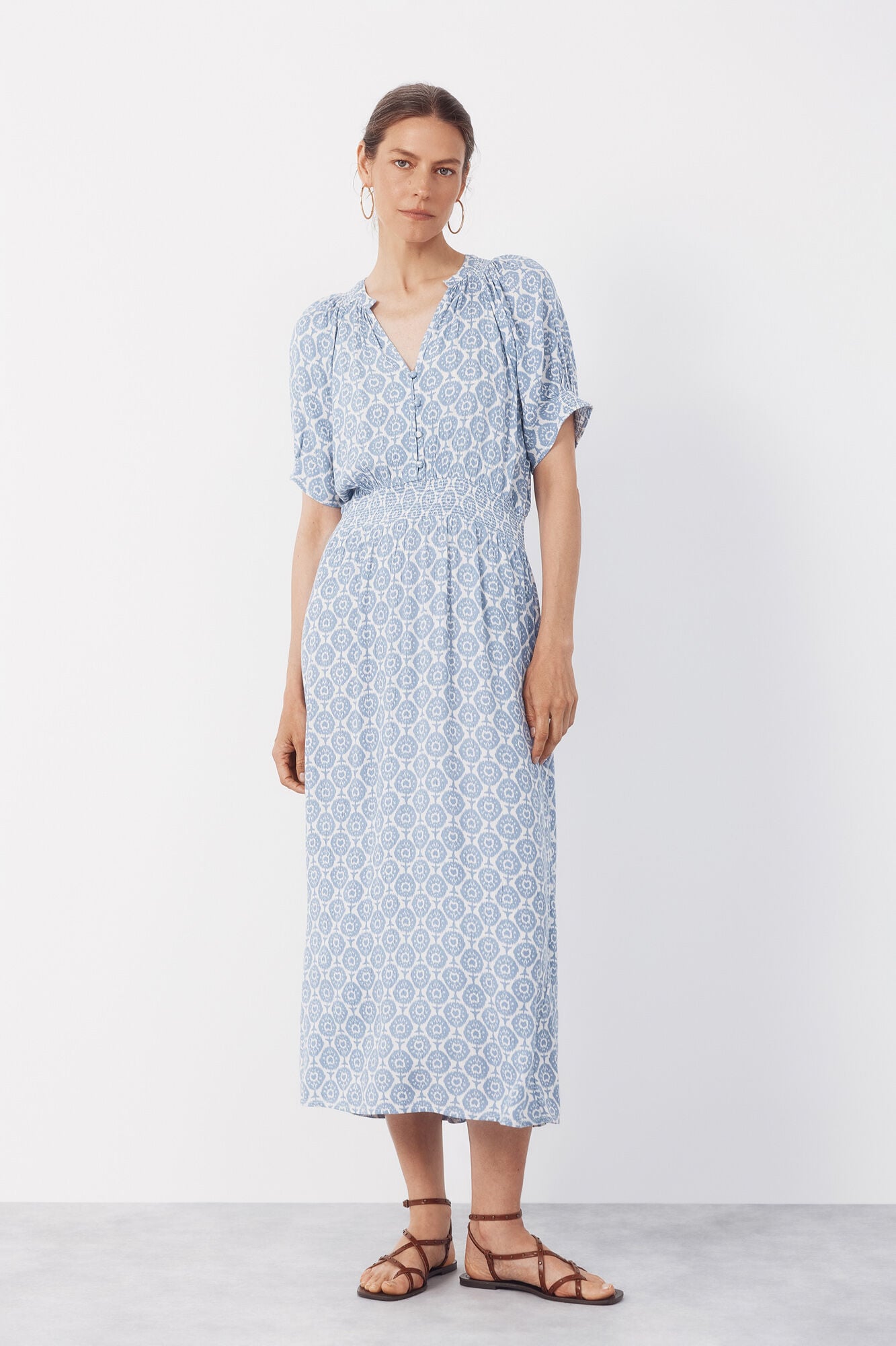 Cortefiel Short-sleeved dress