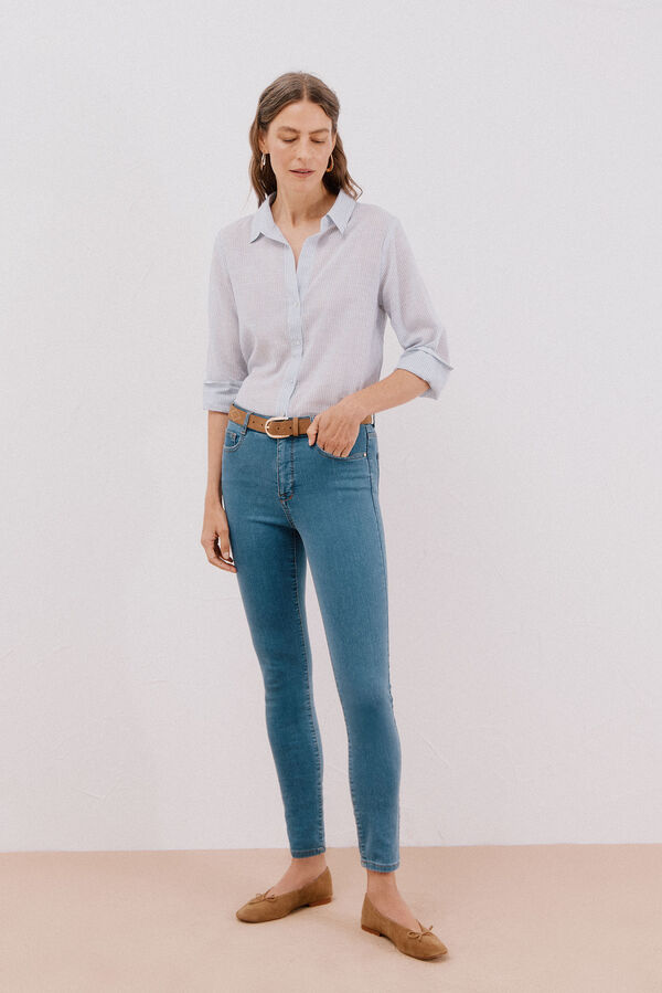 Cortefiel Jeans Sensational Azul marino