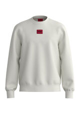 HUGO Sweatshirt de manga comprida Ecru