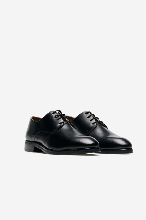 Cortefiel Zapato vestir cordones Negro