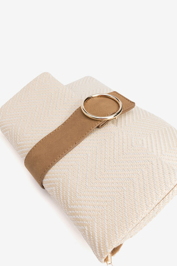 Vilanova Embroidered with contrast clutch Multicolour