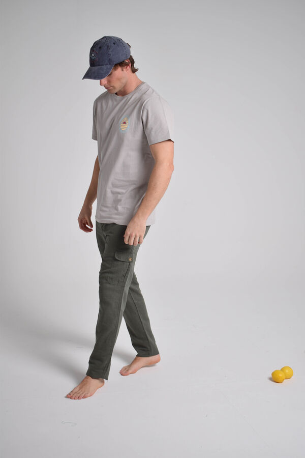 Cloking Camiseta lavada Cinzento