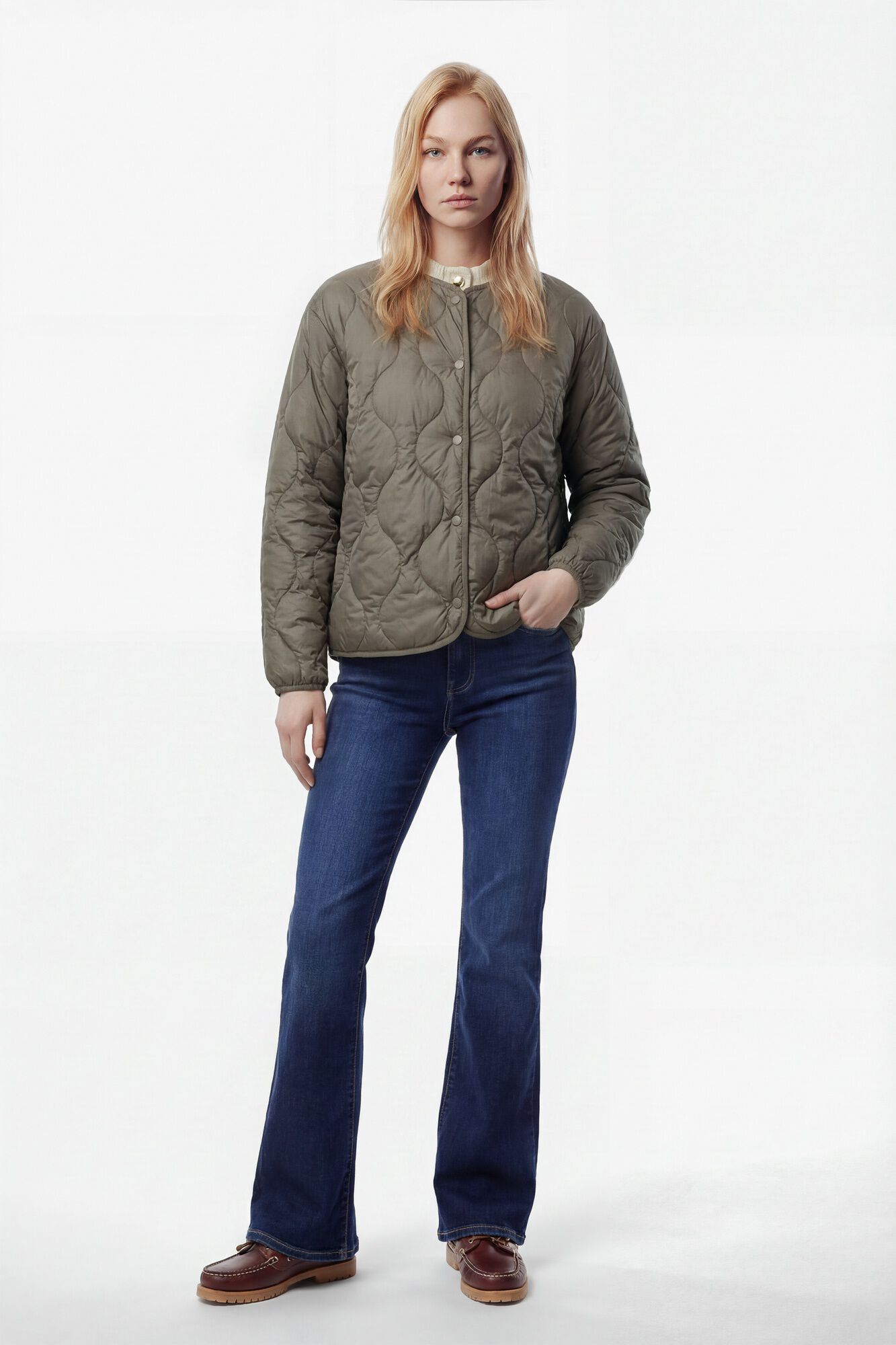 Vila Sobretudo acolchoado ultraleve