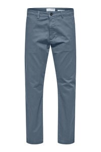 Selected Cal&ccedil;a cal&ccedil;as chino slim fit feita de algod&atilde;o org&acirc;nico 