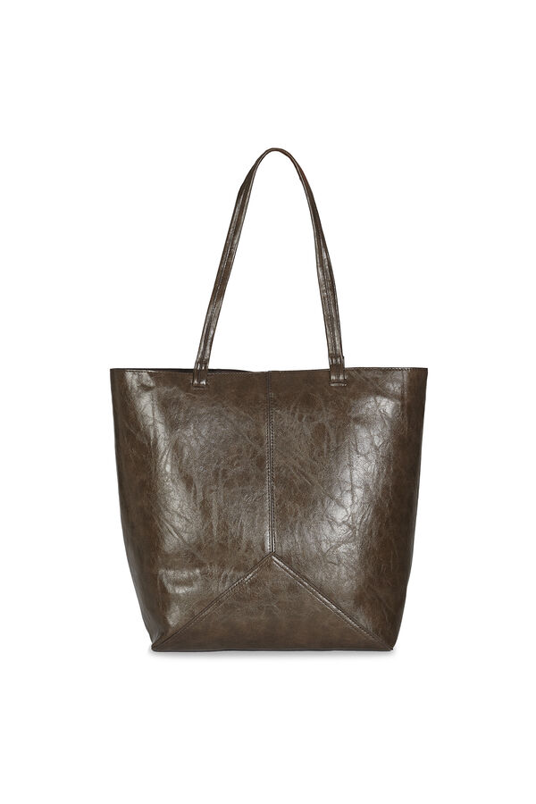 Cortefiel Shopper cuts Dark brown
