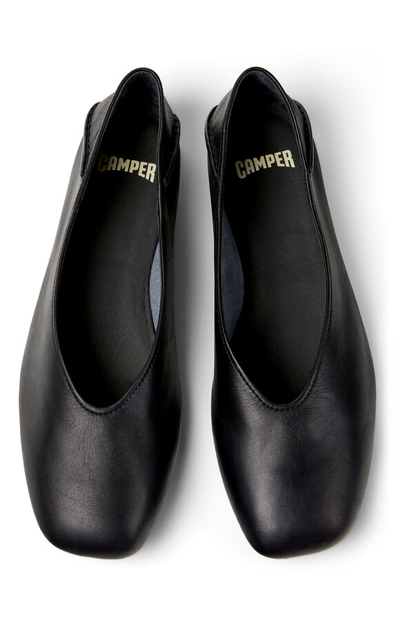Camper Sabrinas em pele preta para mulher Preto