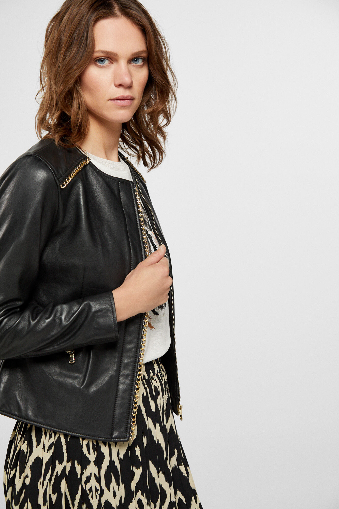 Chaqueta cuero cortefiel clearance