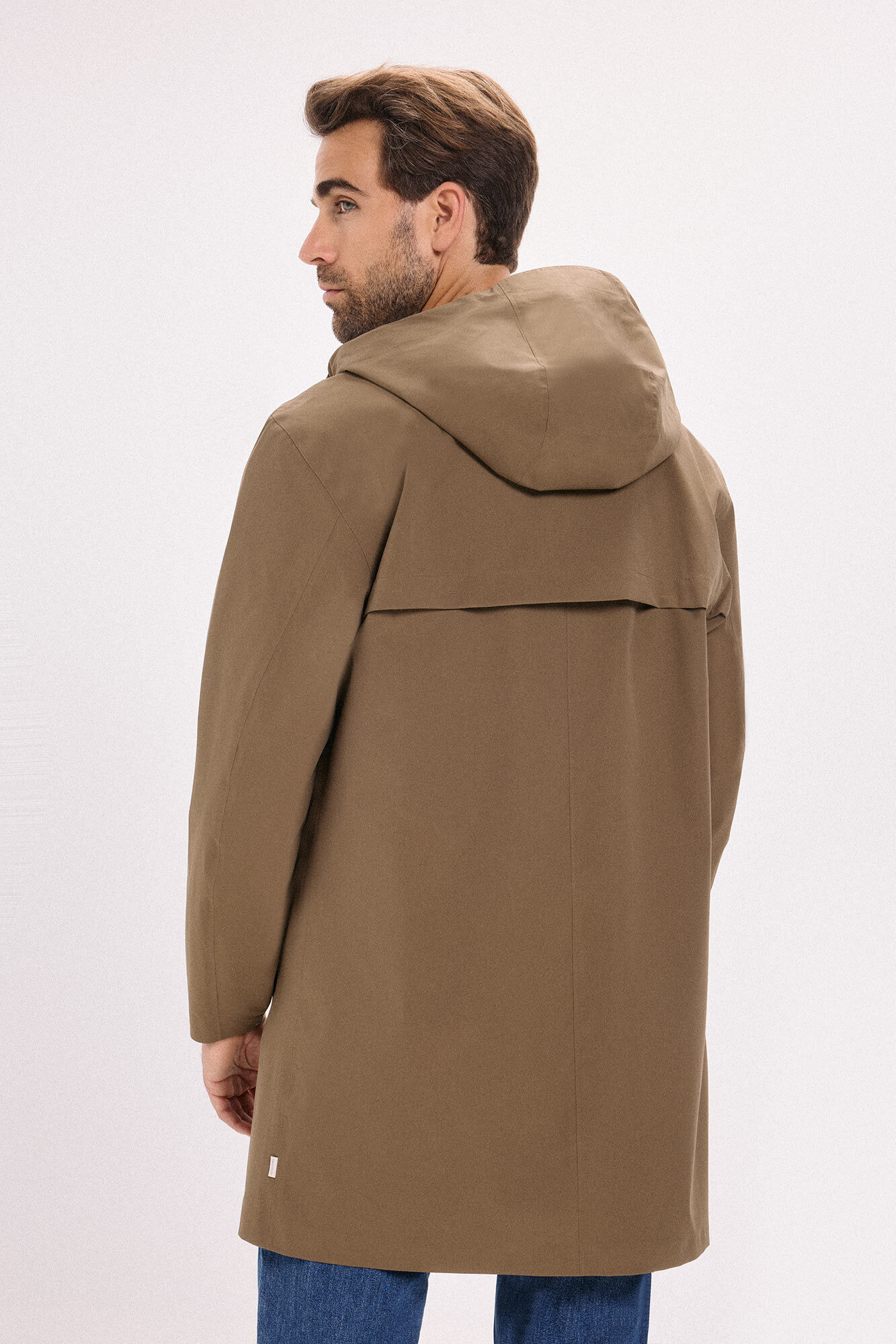 Jack & Jones Blus&atilde;o imperme&aacute;vel de corte regular