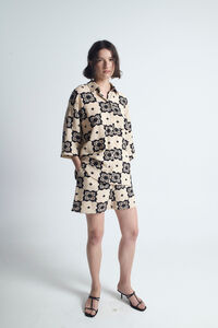 Object Shorts estampado