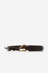 Cortefiel Equestrian belt Maroon