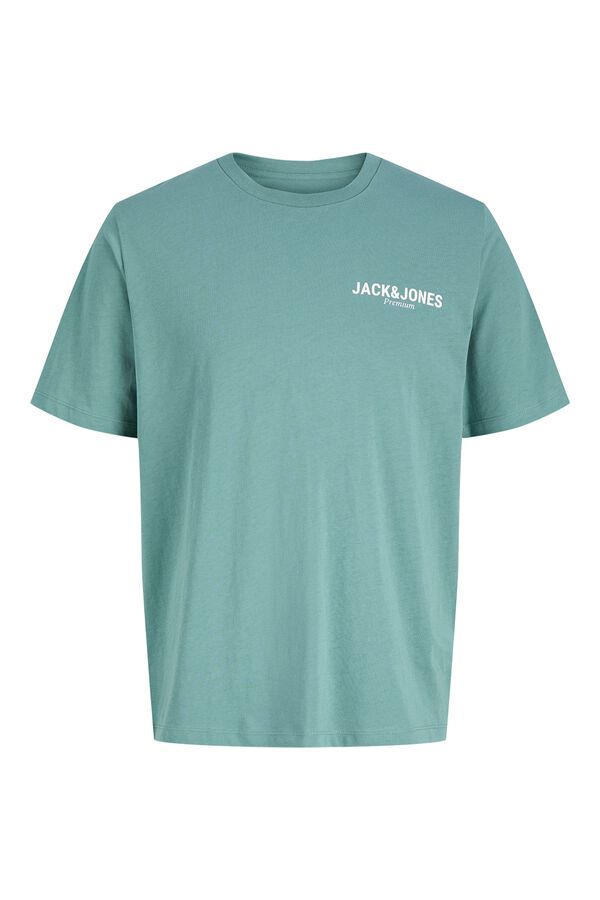 Jack & Jones Cotton logo T-shirt Dark green