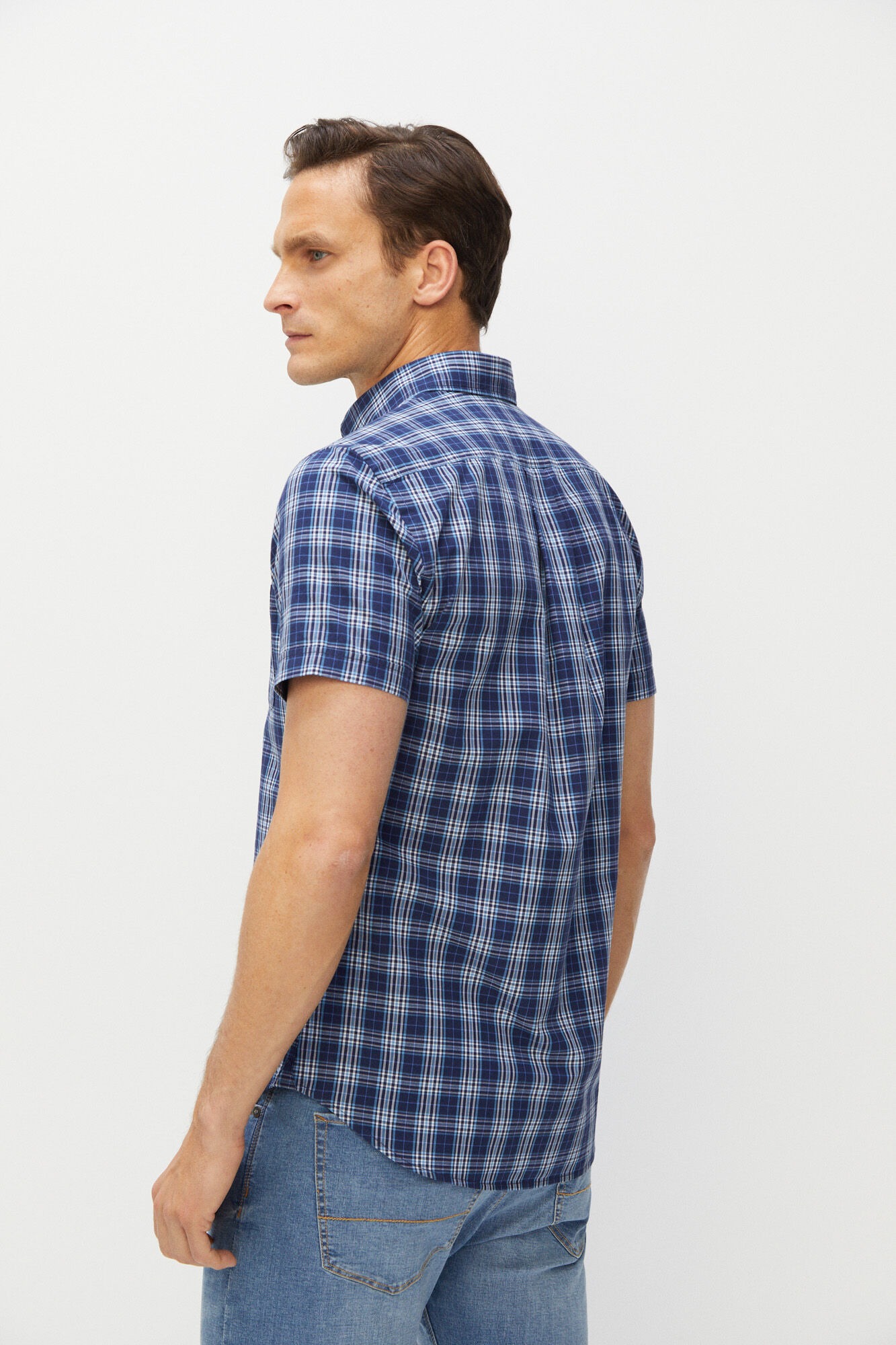 Camisas manga sale corta hombre cortefiel