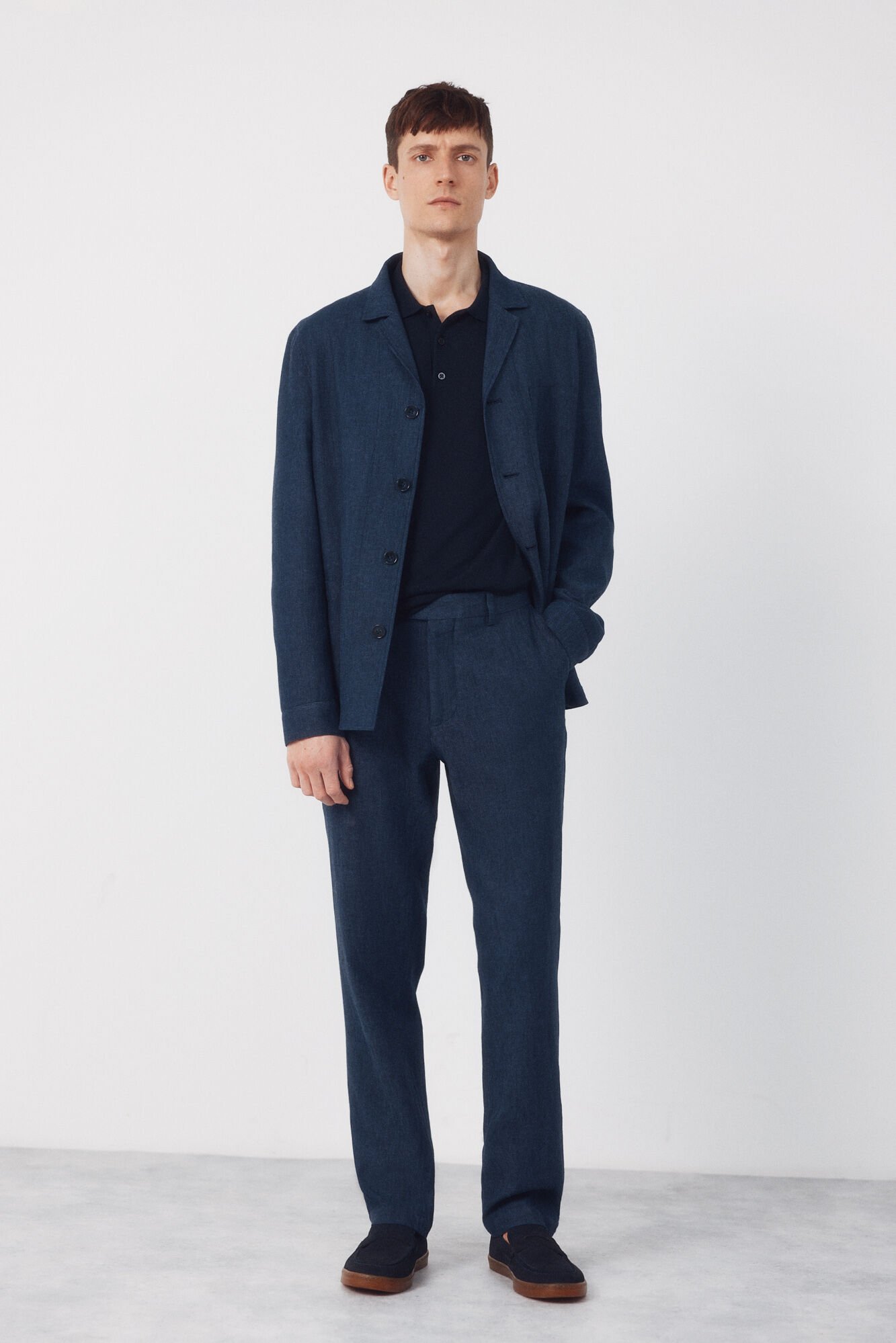 Cortefiel Pseudo Blazer linen blend coordinated