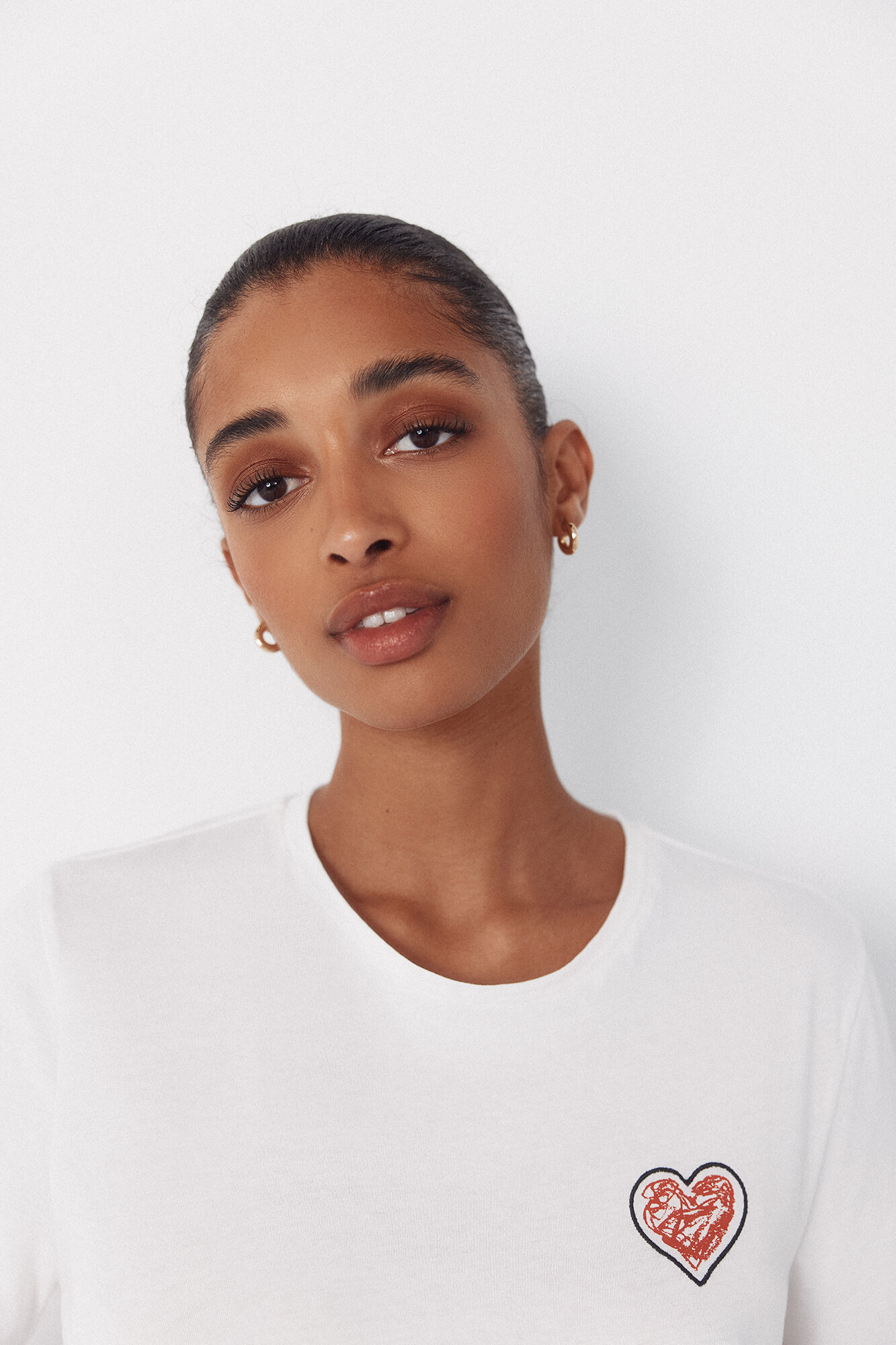 Cortefiel Little hearts t-shirt