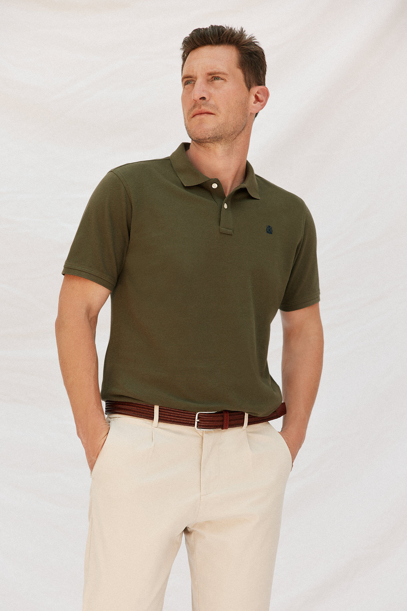 Cortefiel Polo b&aacute;sico piqu&eacute;