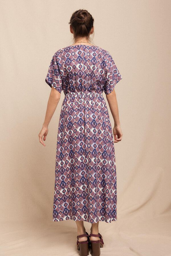 Slowlove Vestido largo estampado Multicolor