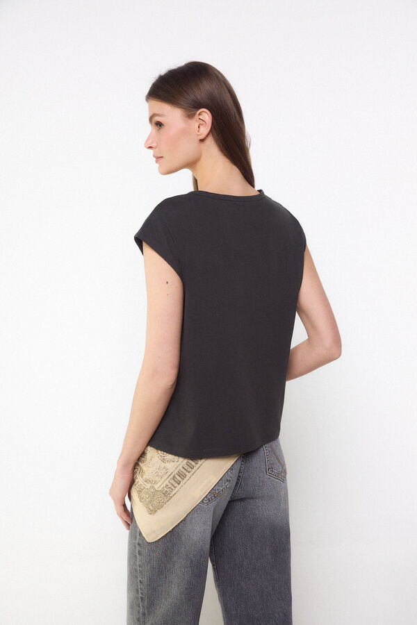 Slowlove Camiseta slowlove guitarra Grey