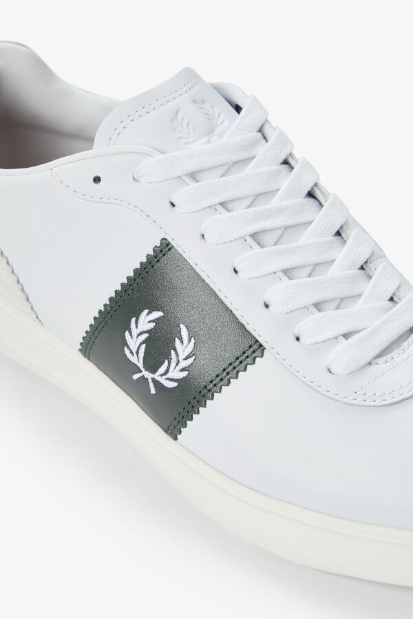 Fred Perry Zapatilla B4 piel Blanco