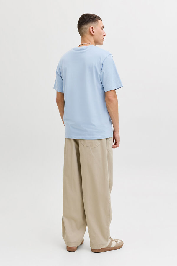 Jack & Jones Cotton regular fit T-shirt Blue