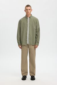 Selected Camisa em mistura de linho