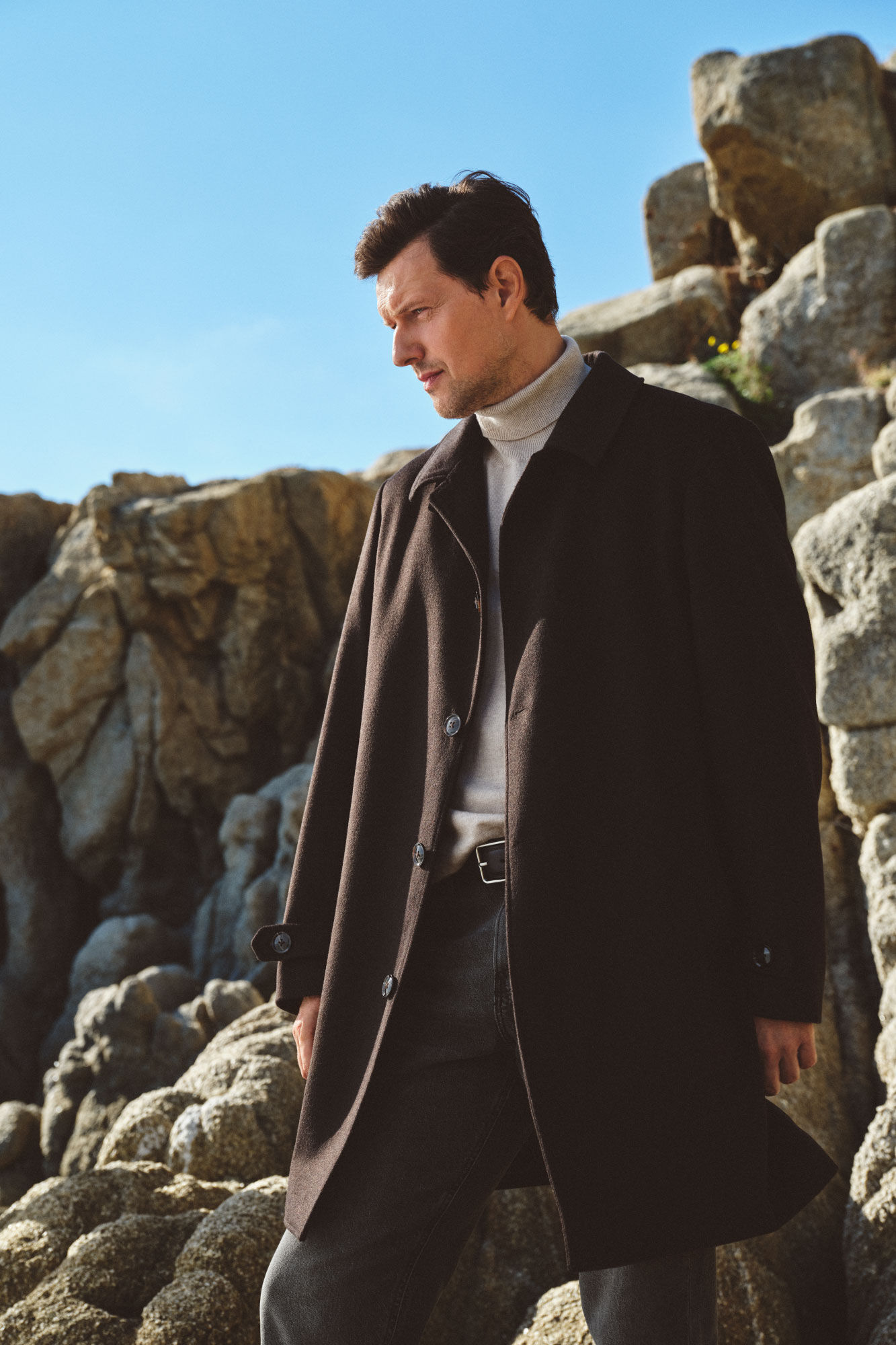 Cortefiel Wool shirt coat