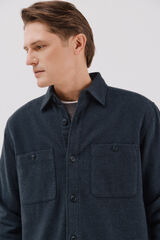 Cortefiel Sobrecamisa acolchada Azul marino