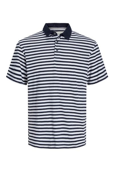 Cortefiel Relaxed fit polo shirt Navy