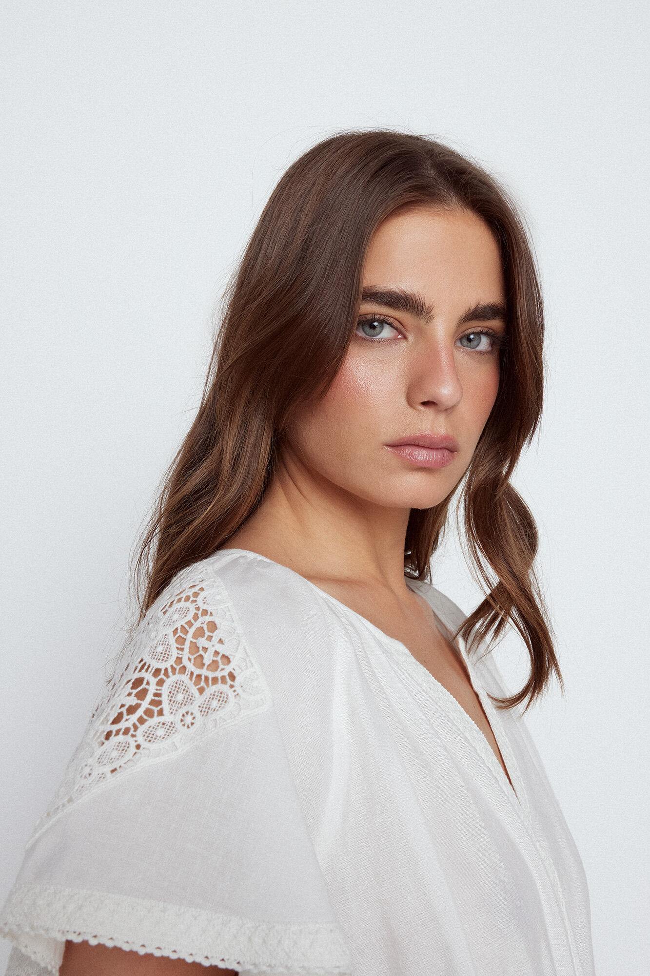 Vestidos blancos cortefiel sale