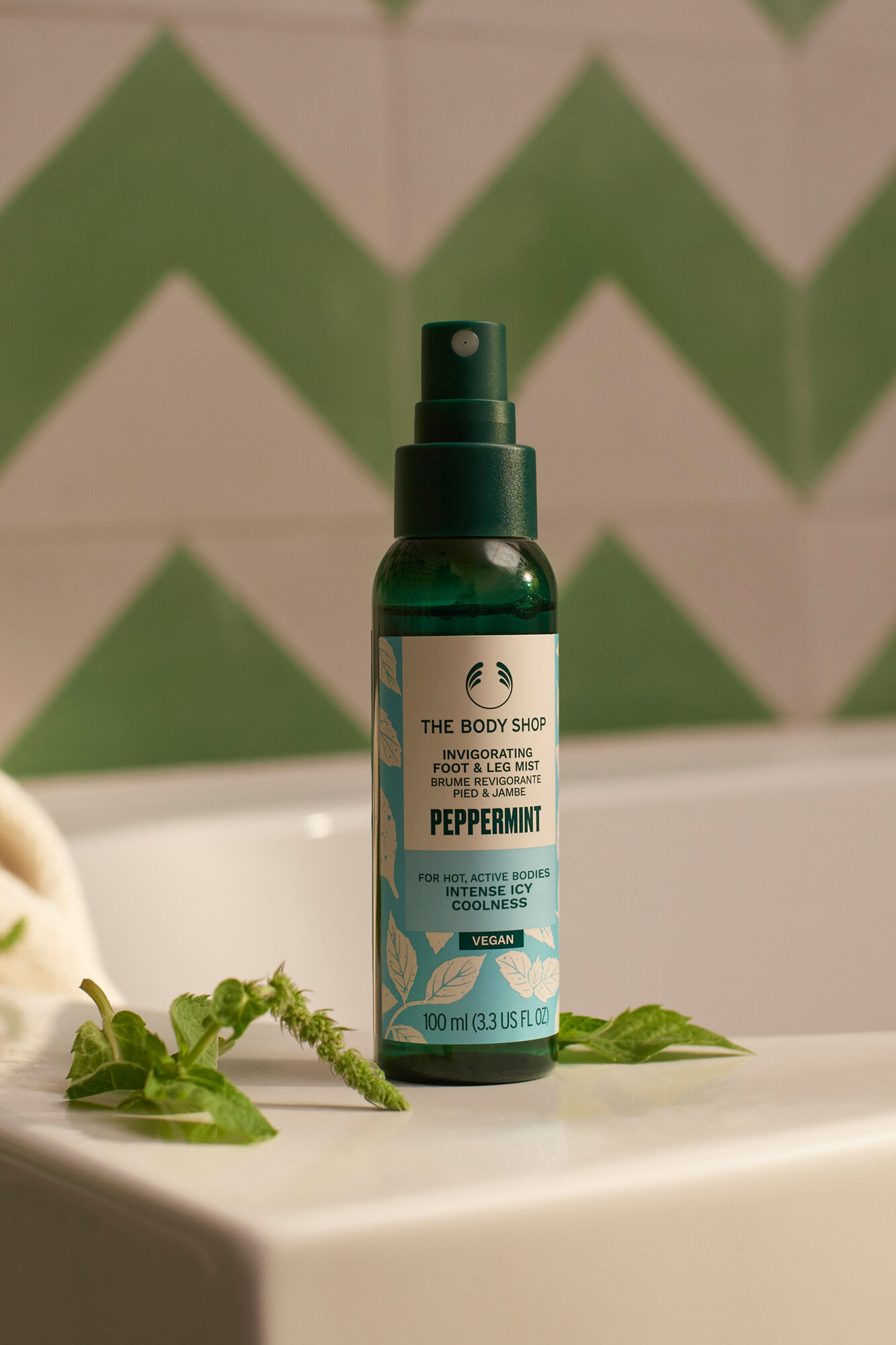 The Body Shop Spray Para Pies Refrescante De Menta 100ml